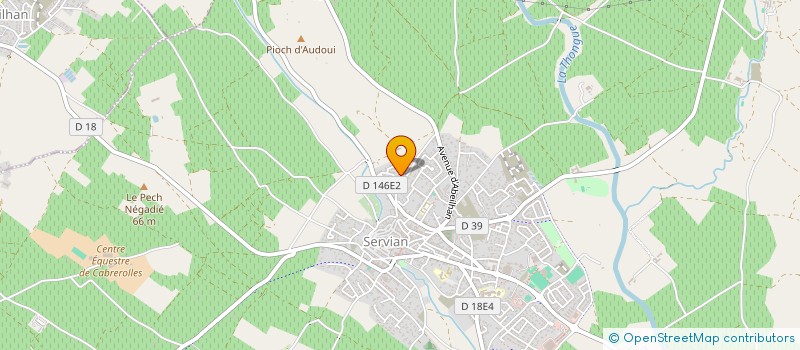 localisation de l'entreprise LUCALEX  SERVIAN