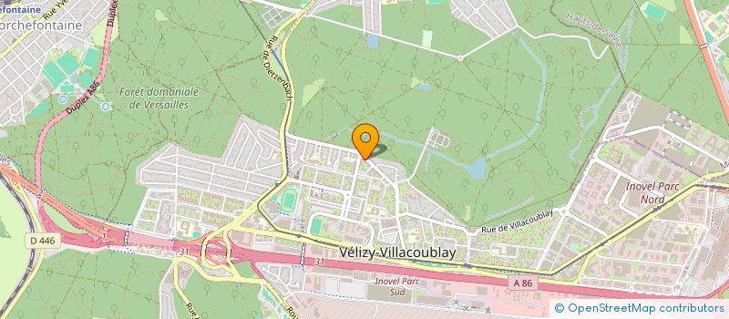 localisation de l'entreprise LUCALEX MONTE-CHARGES à VELIZY-VILLACOUBLAY