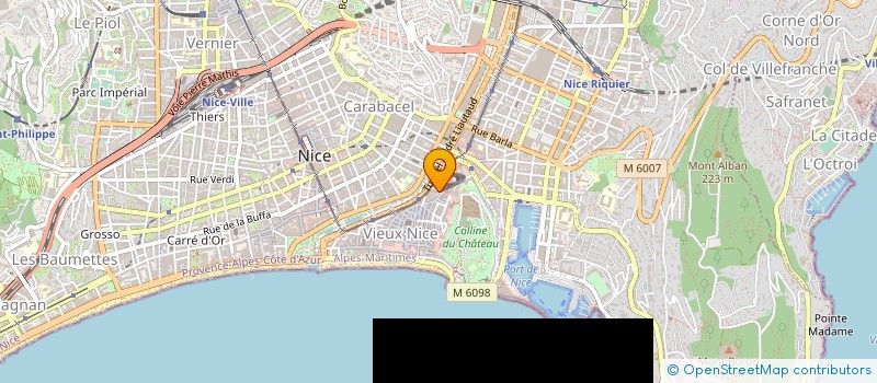 localisation de l'entreprise LUCALISA à NICE