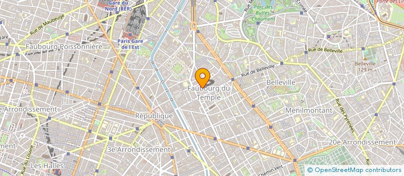 localisation de l'entreprise LUCALMEX à PARIS