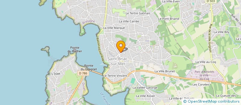 localisation de l'entreprise LUCALOU  SAINT-BRIAC-SUR-MER