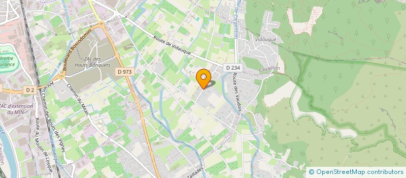 localisation de l'entreprise LUCAM  CAVAILLON