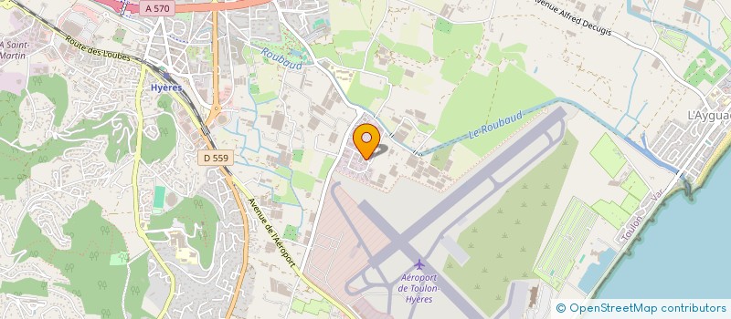 localisation de l'entreprise LUCAMAN à HYERES