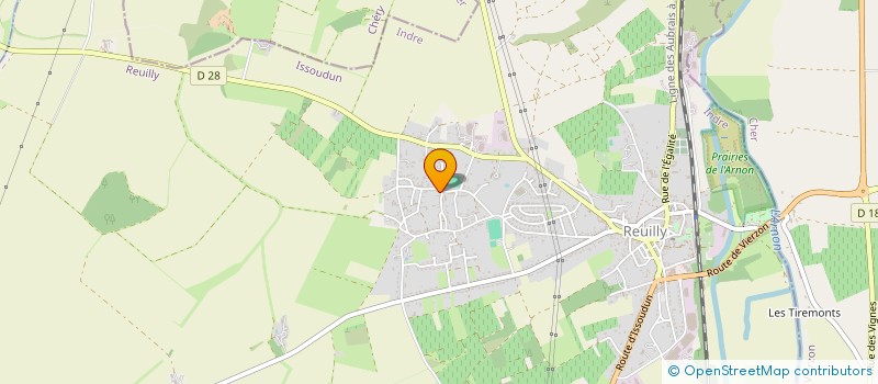 localisation de l'entreprise LUCAMAT à DIOU