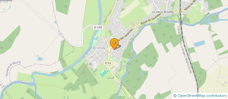 localisation de l'entreprise LUCAMAT  BRIOLLAY