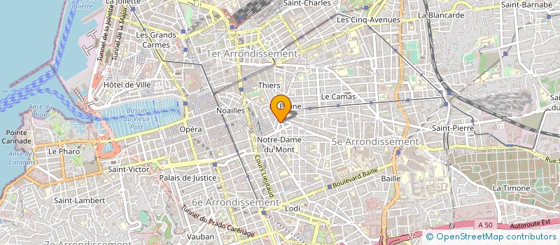localisation de l'entreprise LUCAMAURY à MARSEILLE