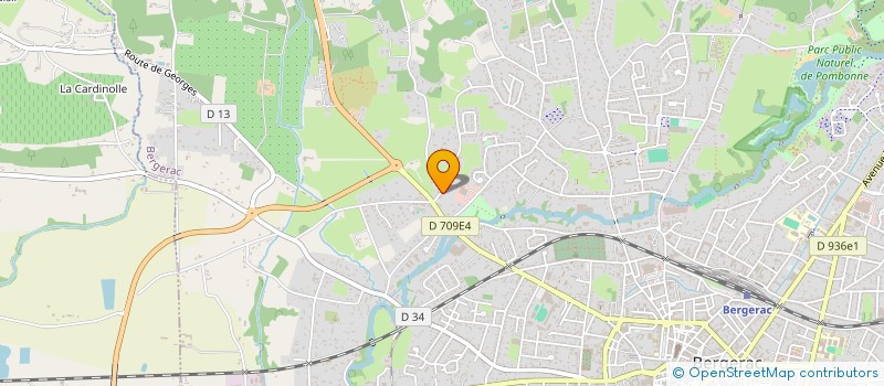 localisation de l'entreprise LUCANA à BERGERAC