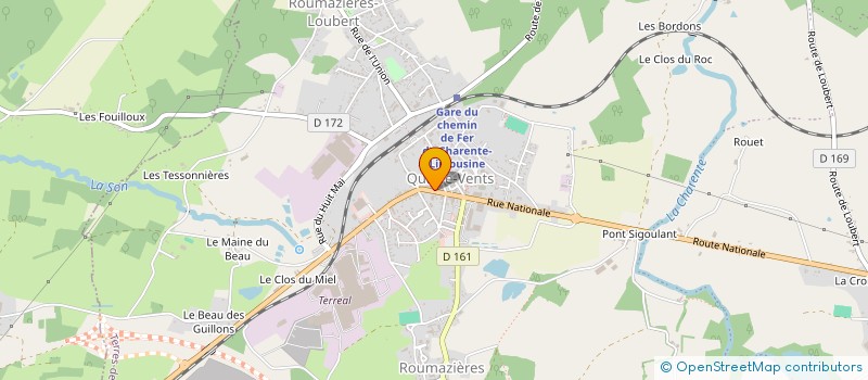 localisation de l'entreprise LUCANAIS à TERRES-DE-HAUTE-CHARENTE