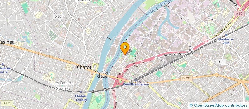 localisation de l'entreprise LUCANDEL à RUEIL-MALMAISON