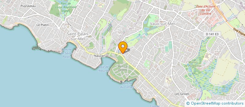 localisation de l'entreprise LUCANE  VAUX-SUR-MER