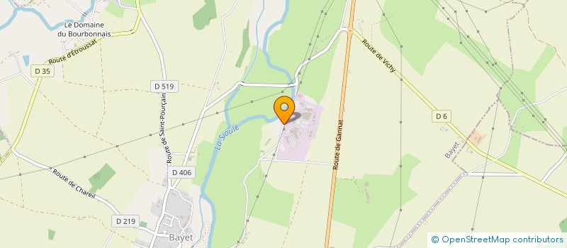 localisation de l'entreprise LUCANE  BAYET