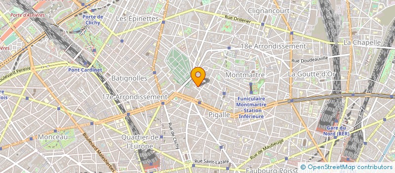 localisation de l'entreprise LUCANE à PARIS