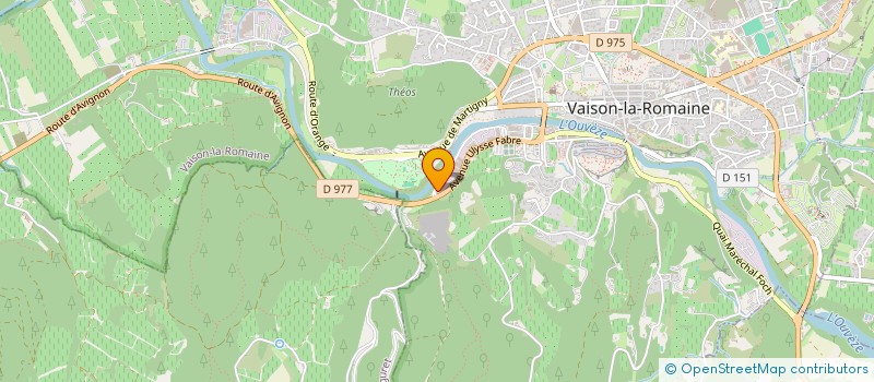 localisation de l'entreprise LUCANGE  VAISON-LA-ROMAINE