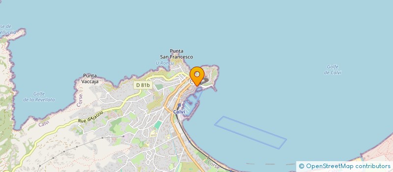 localisation de l'entreprise LUCANI à CALVI