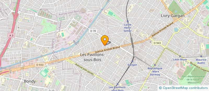 localisation de l'entreprise LUCAP à LES PAVILLONS-SOUS-BOIS