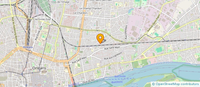 localisation de l'entreprise LUCAR  ORLEANS