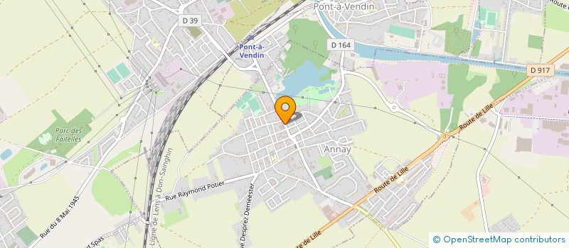 localisation de l'entreprise LUCAR SERVICES à ANNAY