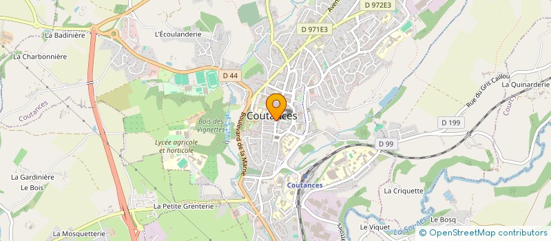 localisation de l'entreprise LUCAROLE  COUTANCES