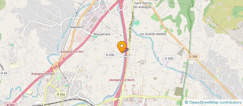 localisation de l'entreprise LUCARTHUR à AUBAGNE