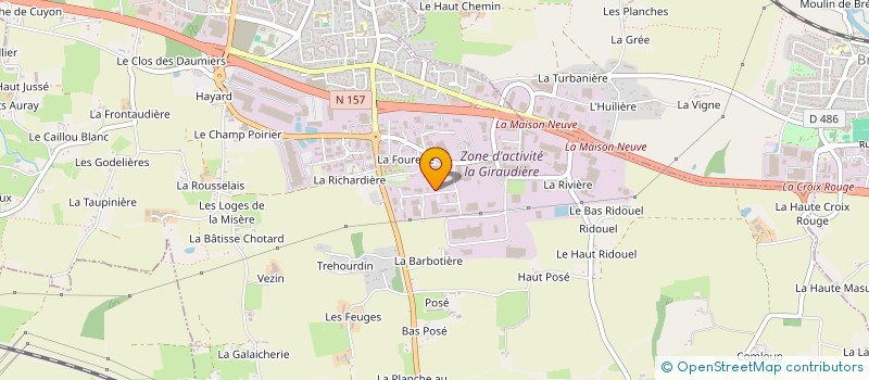 localisation de l'entreprise LUCAS 6 à NOYAL-SUR-VILAINE