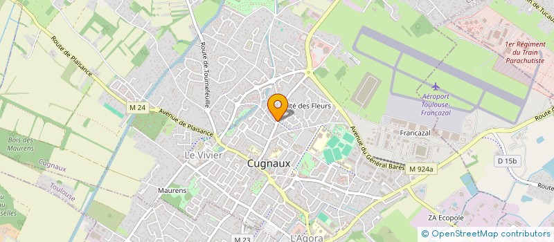 localisation de l'entreprise LUCAS à CUGNAUX