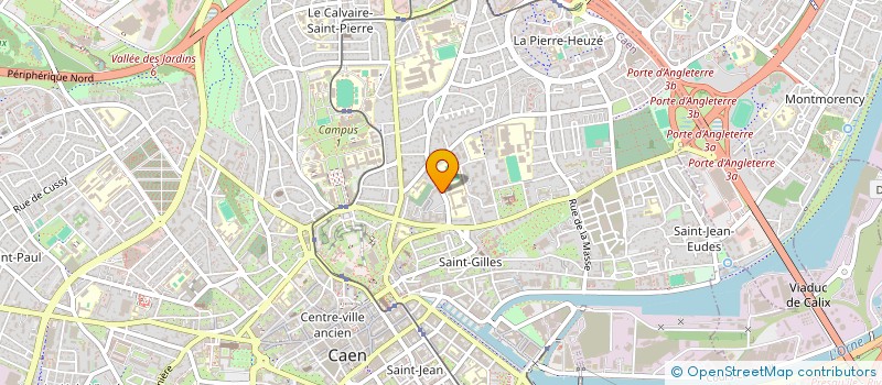 localisation de l'entreprise LUCAS-AMICHI  CAEN