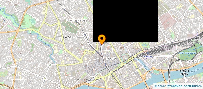 localisation de l'entreprise LUCAS ASSURANCES à NANTES