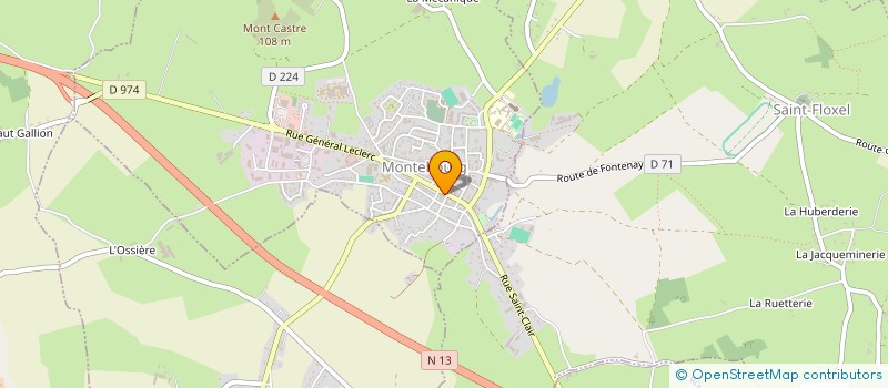 localisation de l'entreprise LUCAS AUBERT  MONTEBOURG