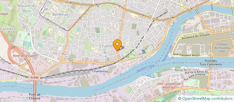 localisation de l'entreprise LUCAS-DELOMEAU LAURE ET RIALLAND FRANCK  NANTES