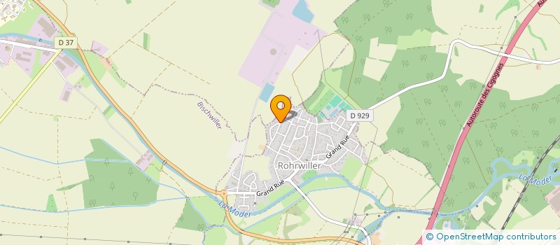 localisation de l'entreprise LUCAS ESPACES VERTS  ROHRWILLER