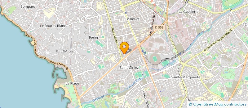 localisation de l'entreprise LUCAS ET COMPAGNIE à MARSEILLE