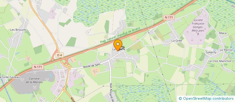 localisation de l'entreprise LUCAS IMMO  DONGES