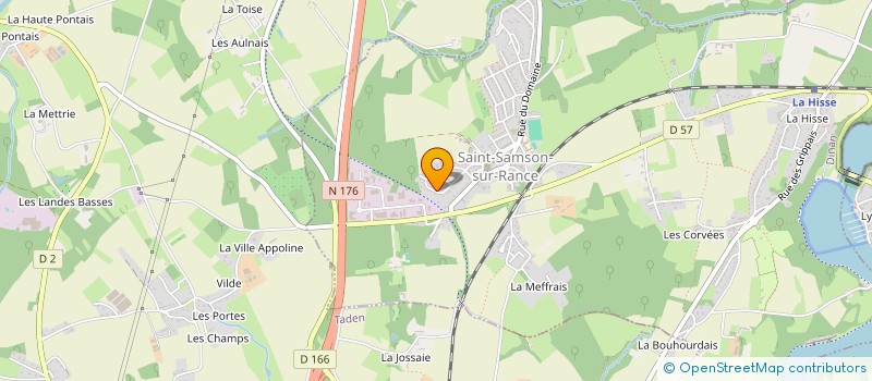 localisation de l'entreprise LUCAS IMMOBILIER  SAINT-SAMSON-SUR-RANCE