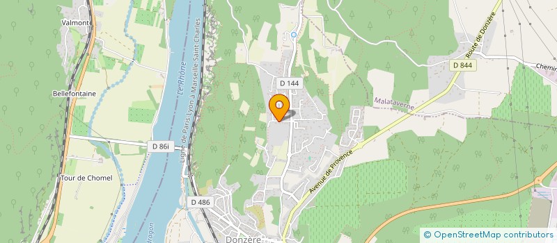 localisation de l'entreprise LUCAS INVESTISSEMENT  DONZERE