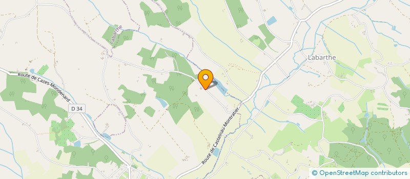 localisation de l'entreprise LUCAS INVESTISSEMENTS  VAZERAC