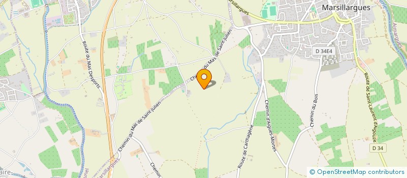 localisation de l'entreprise LUCAS MELGUEIL  MARSILLARGUES