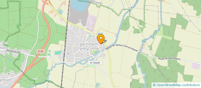 localisation de l'entreprise LUCAS - PAUL  HUSSEREN-LES-CHATEAUX