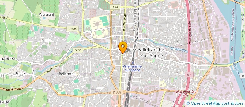 localisation de l'entreprise LUCAS R  VILLEFRANCHE-SUR-SAONE