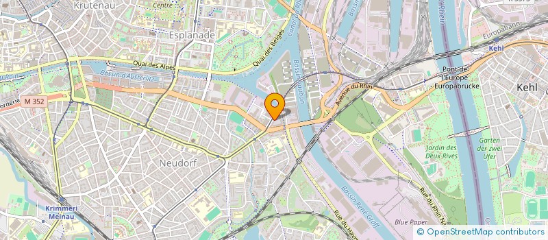 localisation de l'entreprise LUCAS SCANDELLA & JULIA COMAU  STRASBOURG