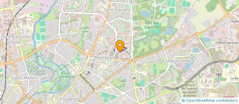 localisation de l'entreprise LUCAS SYJA  RENNES