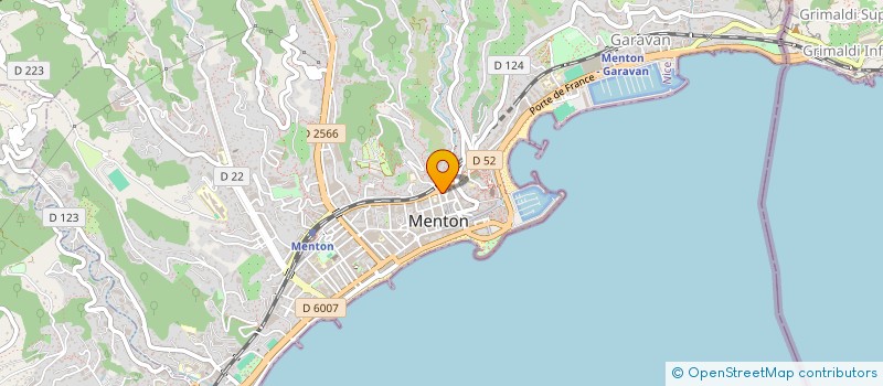 localisation de l'entreprise LUCASE à MENTON