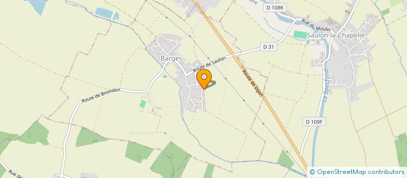 localisation de l'entreprise LUCASSOLE  BARGES