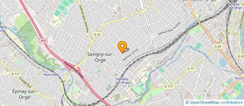 localisation de l'entreprise LUCASTAS  SAVIGNY-SUR-ORGE