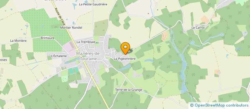 localisation de l'entreprise LUCASTRANS EXPRESS  MAZIERES-DE-TOURAINE