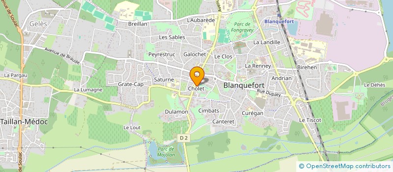 localisation de l'entreprise LUCASXM à BLANQUEFORT