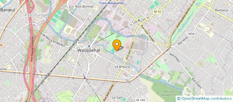 localisation de l'entreprise LUCASZAMA à VILLENEUVE-D'ASCQ