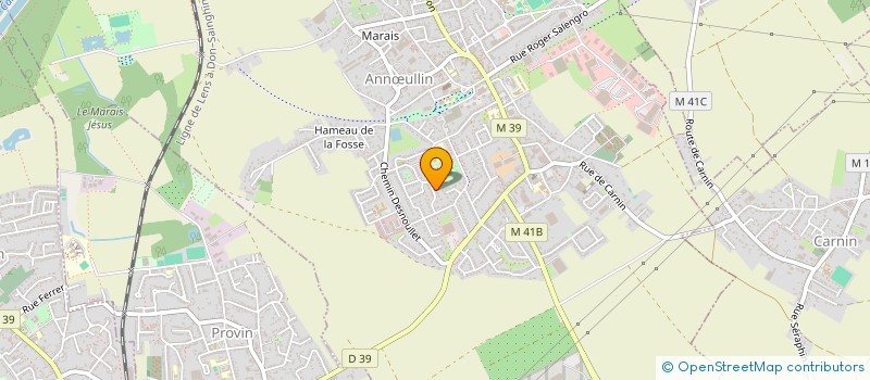 localisation de l'entreprise LUCATI  ANNULLIN