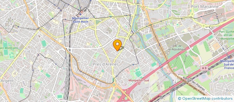 localisation de l'entreprise LUCCHESE à MONTPELLIER