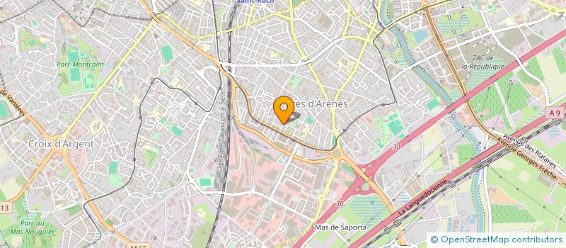 localisation de l'entreprise LUCCIONI NICOL à MONTPELLIER