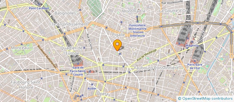 localisation de l'entreprise LUCE  PARIS